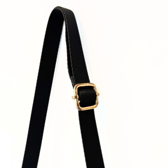 Lodis Pebbled Black Leather Crossbody Bag - Picture 4 of 10